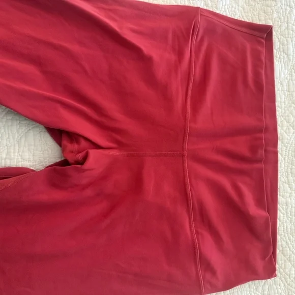 lululemon athletica Black and Red Leggings - Picture 5 of 8